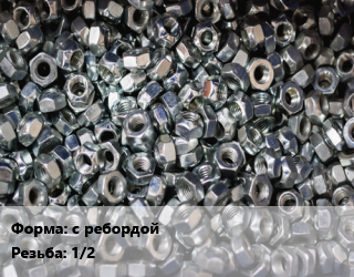 Контргайка с ребордой 1/2, шт цена от 18.84 Тг / шт, где купить, условия доставки в Шымкенте и Южно-Казахстанской области